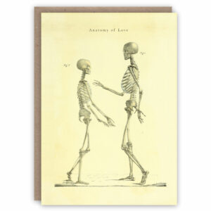 Anatomy greeting card