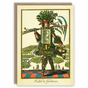 Gardener greeting card